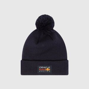 New Era Black Pom-Pom Beanie